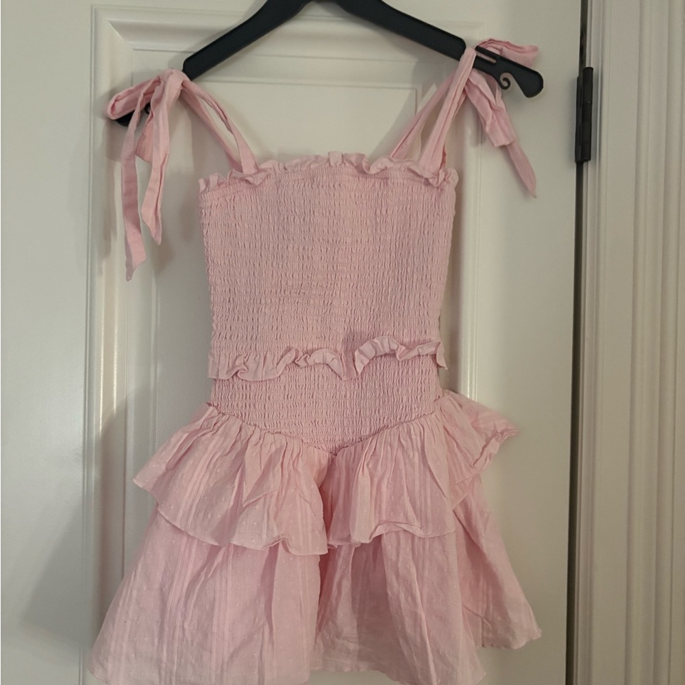 Katie J NYC Pink Casual Kids Dress